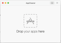 AppCleaner 視窗