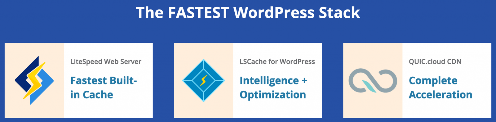 最快速的 WordPress 架構組合