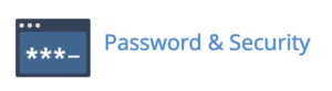 密碼與安全圖示