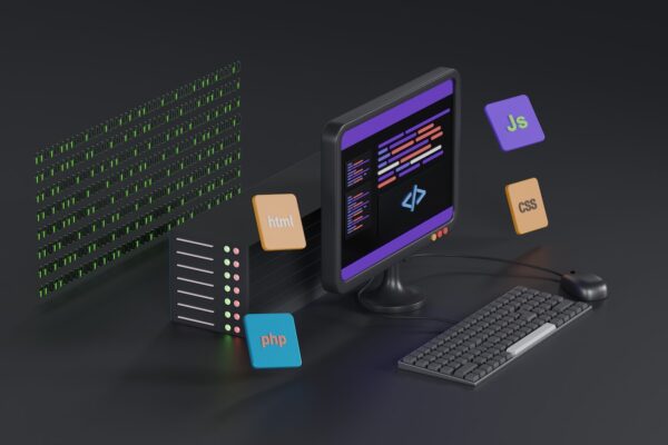 什麼是 Javascript module,讓 JavaScript 代碼更有組織 a computer with a keyboard and mouse